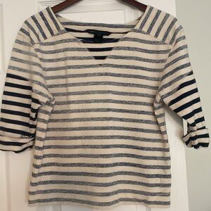 Striped Marc by Marc Jacobs Terry Cloth Sweater